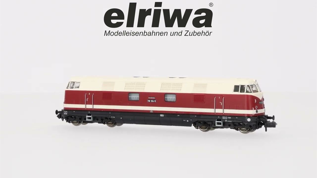 Fleischmann 7360028 - Diesellok 118 104-9, DR, Ep.IV • Spur N • 1:160
