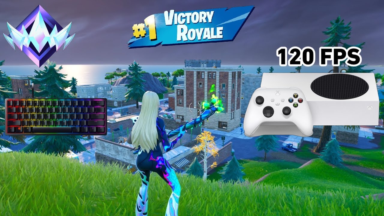 Fortnite Unreal Ranked Reload Remix on Xbox Series S | Keyboard & Mouse Gameplay | 120 FPS