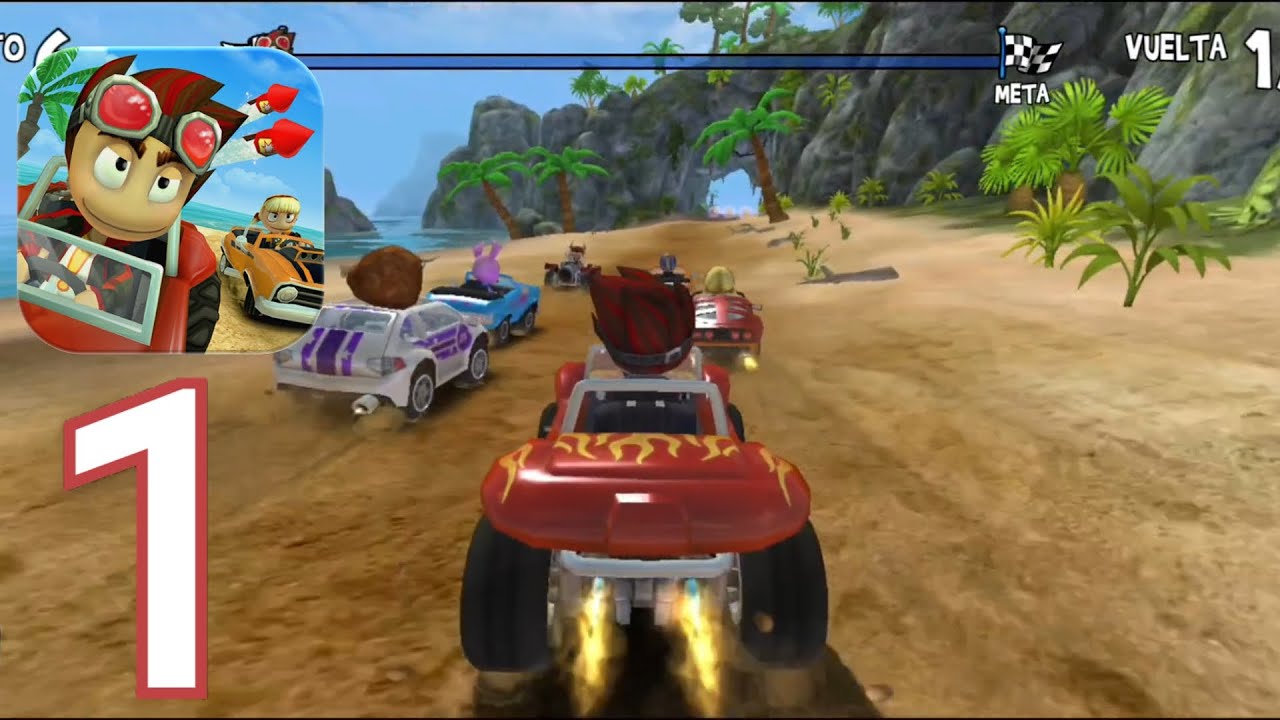 Beach Buggy Racing - Gameplay Walkthrough - part 1 ( Android)