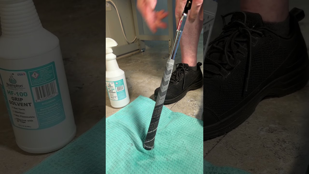 RE-SHAFTING A BROKEN IRON: PART 4 #golfclub #golfgrip #golfshaft #repair