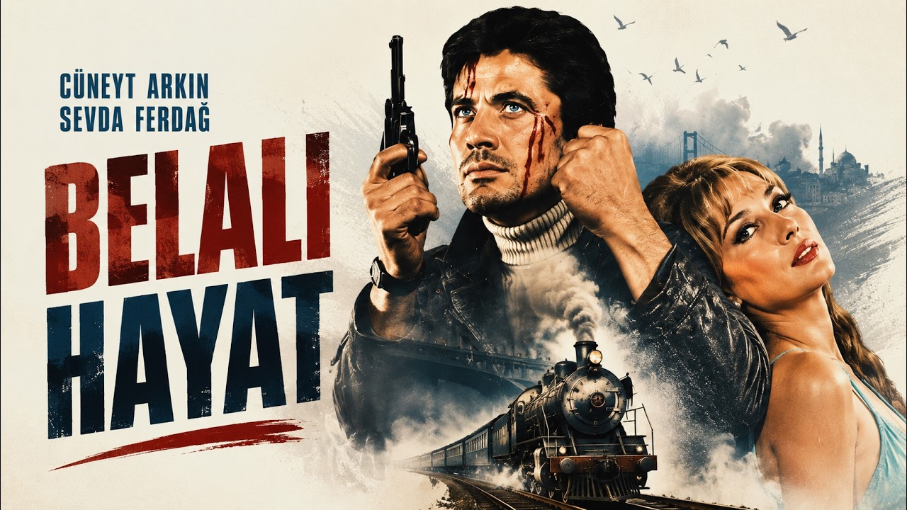 Belalı Hayat Türk Filmi | FULL | Cüneyt Arkın | Sevda Ferdağ