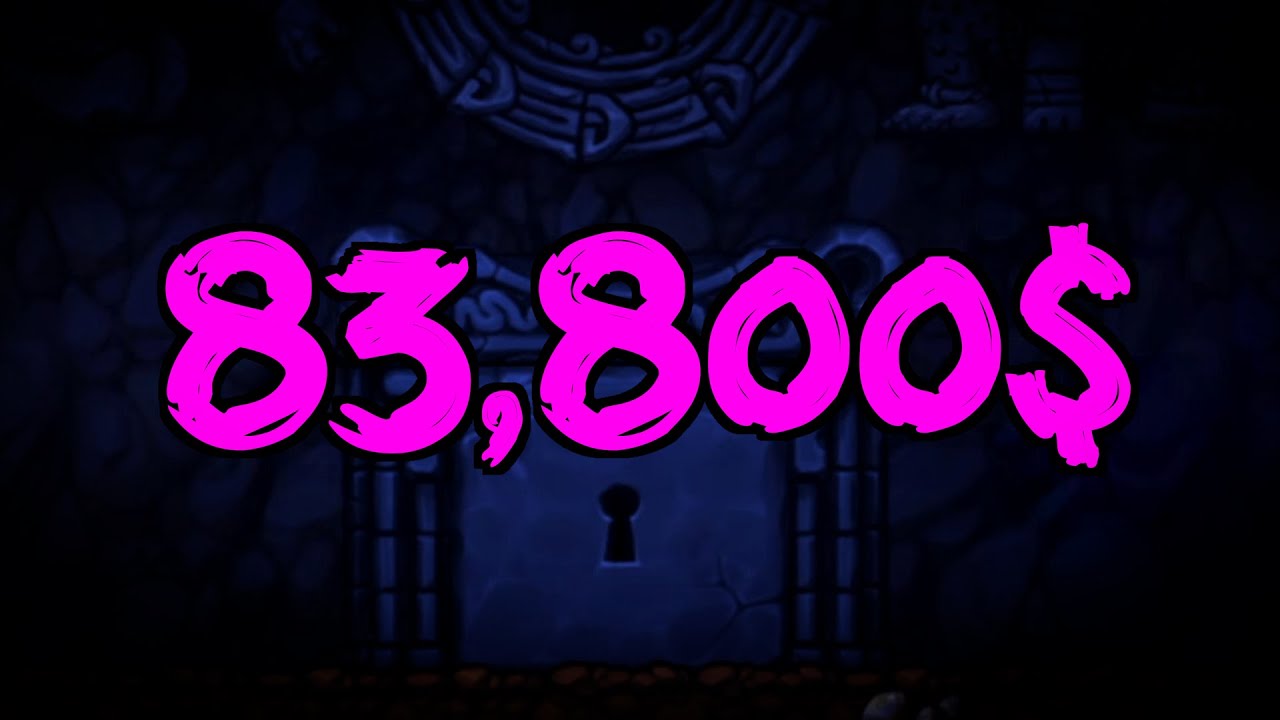 (TOP 10) Spelunky Tutorial Score Run 83,800$
