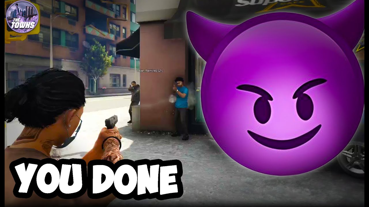 Trizzo Getting In A Bangout (The End Of The Towns)  😈💥 🔫 l GTA RP l THE TOWNS RP