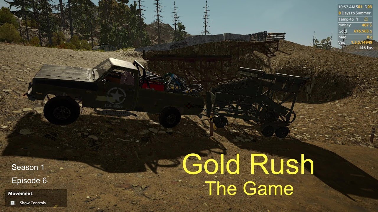 Gold Rush The Game | Purchased Mobile Wash Plant For Gold Processing | Season 1 Episode 6