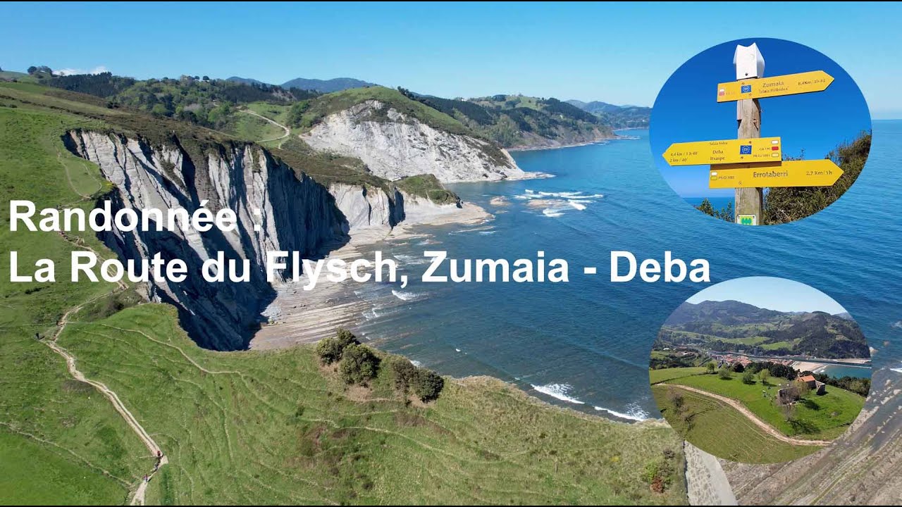 La route du flysch de Zumaia à Deba