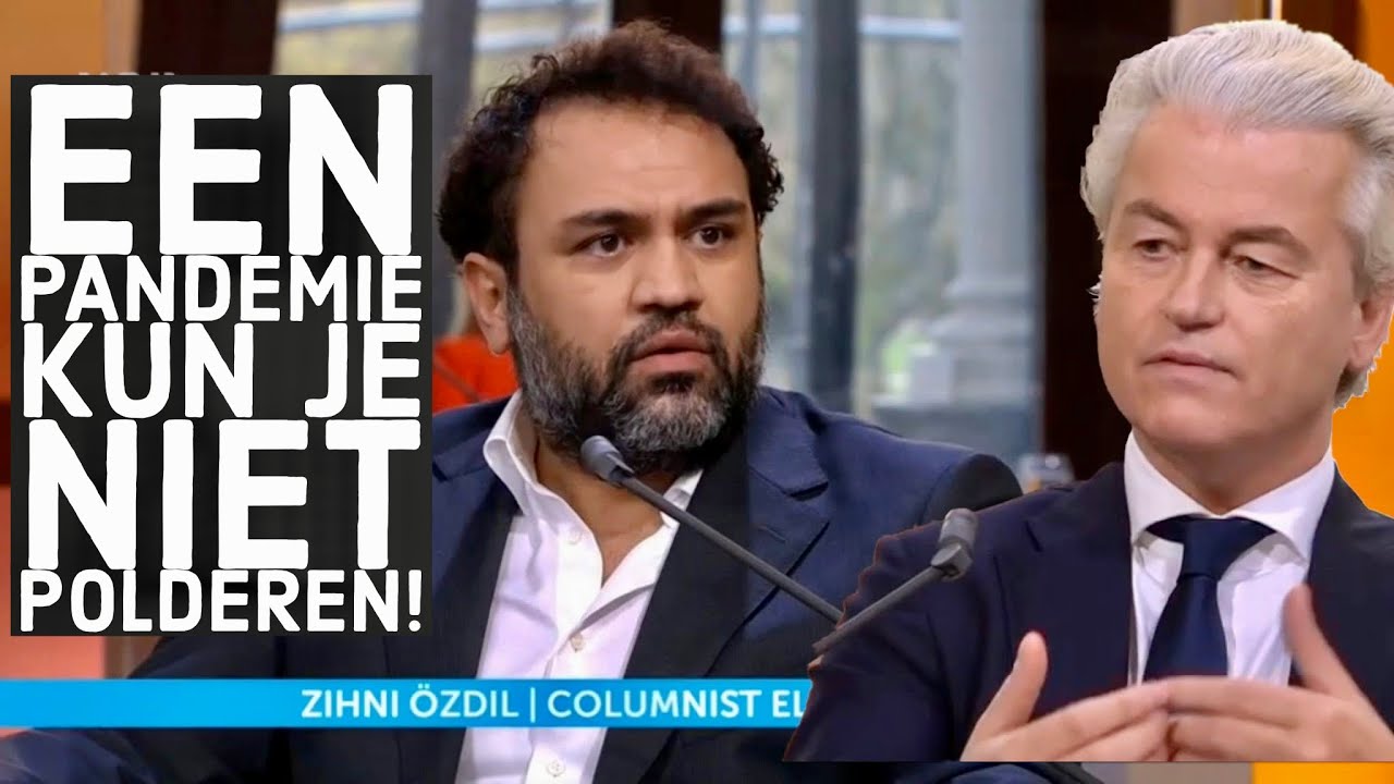 Özdil en Wilders fileren het corona-beleid