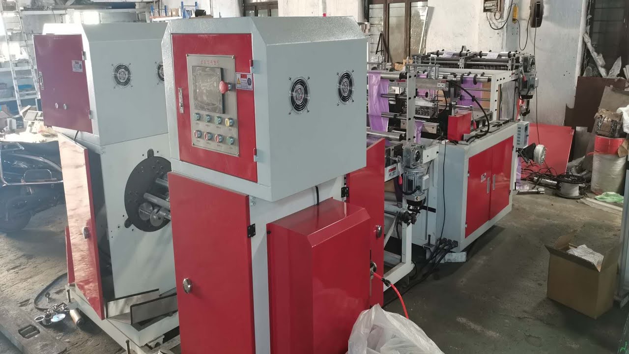 Roll Garbage Bag Making Machine (Automatic Change Rolls)