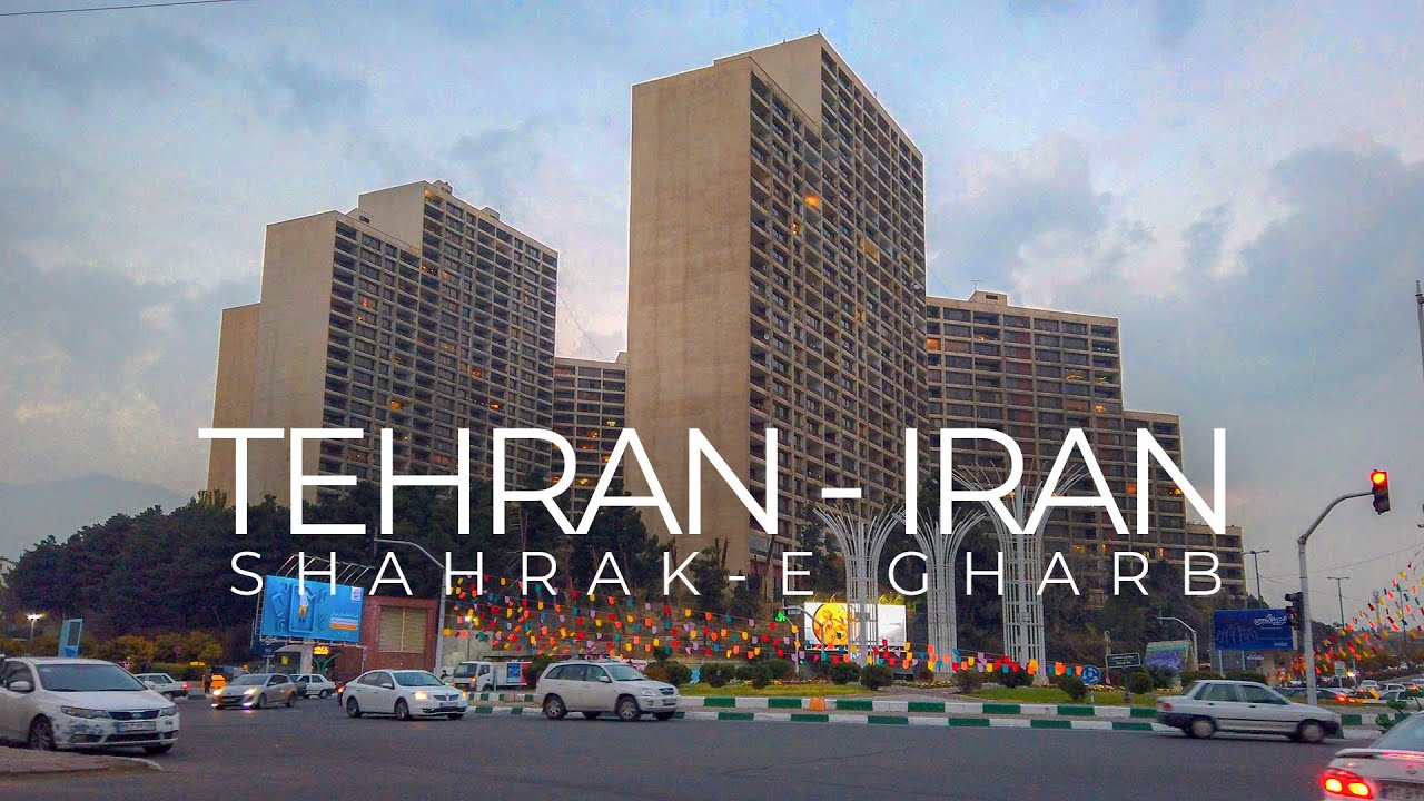TEHRAN 2021 (4K) - Walking in Shahrak-e Gharb / تهران، شهرک غرب