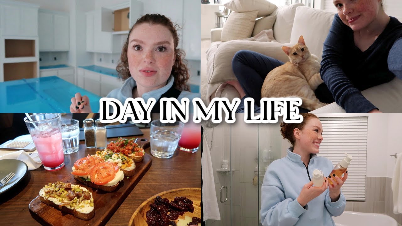 Typical Week Day Vlog! Favorite Salmon Meal, Night Skincare Routine, Hangout With Me