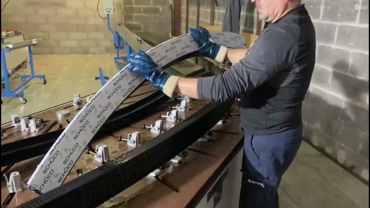 PBM 5500 G - Profile Bending Machine Glycerine -Installation and 3 days training in France #machine