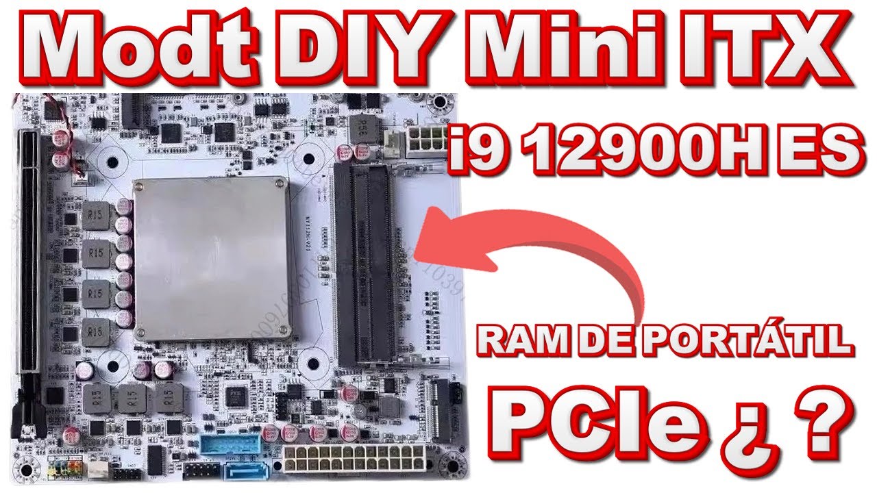 Modt i9 12900H ES DIY ITX Motherboard with Integrated CPU i912900H ES