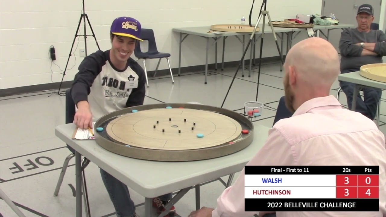 2022 Belleville Crokinole Challenge - Hutchinson v Walsh - Final