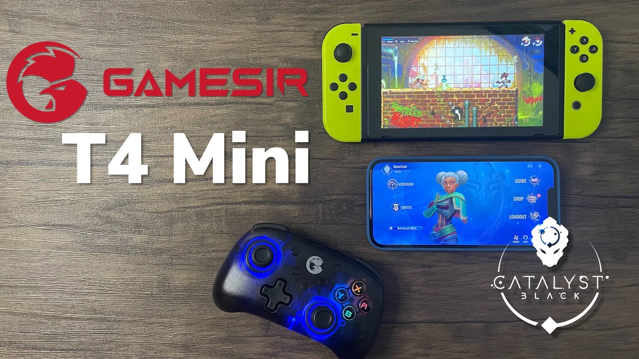 CUTEST Controller? GameSir T4 Mini Controller Review | IOS, PC, Android, & Nintendo Switch