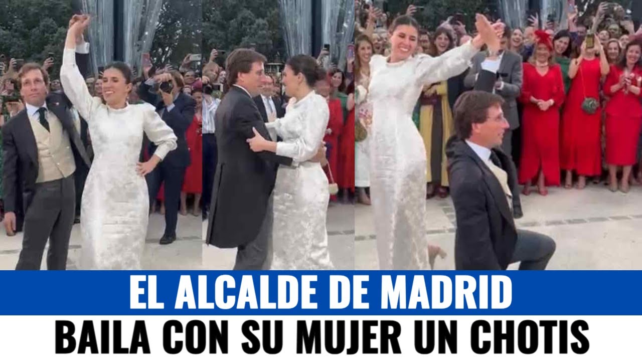 🔴PRIMICIA: las IMÁGENES de ALMEIDA y su mujer BAILANDO el CHOTIS 