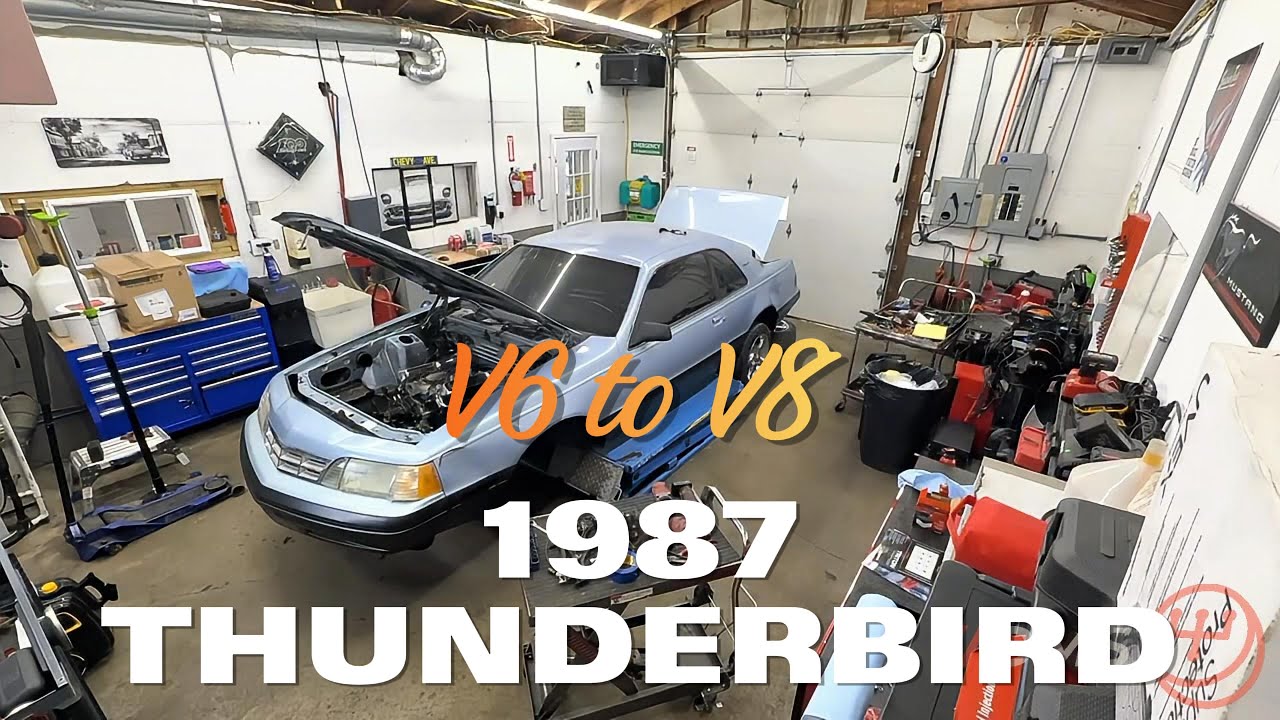 1987 Thunderbird V6 to V8 Conversion 