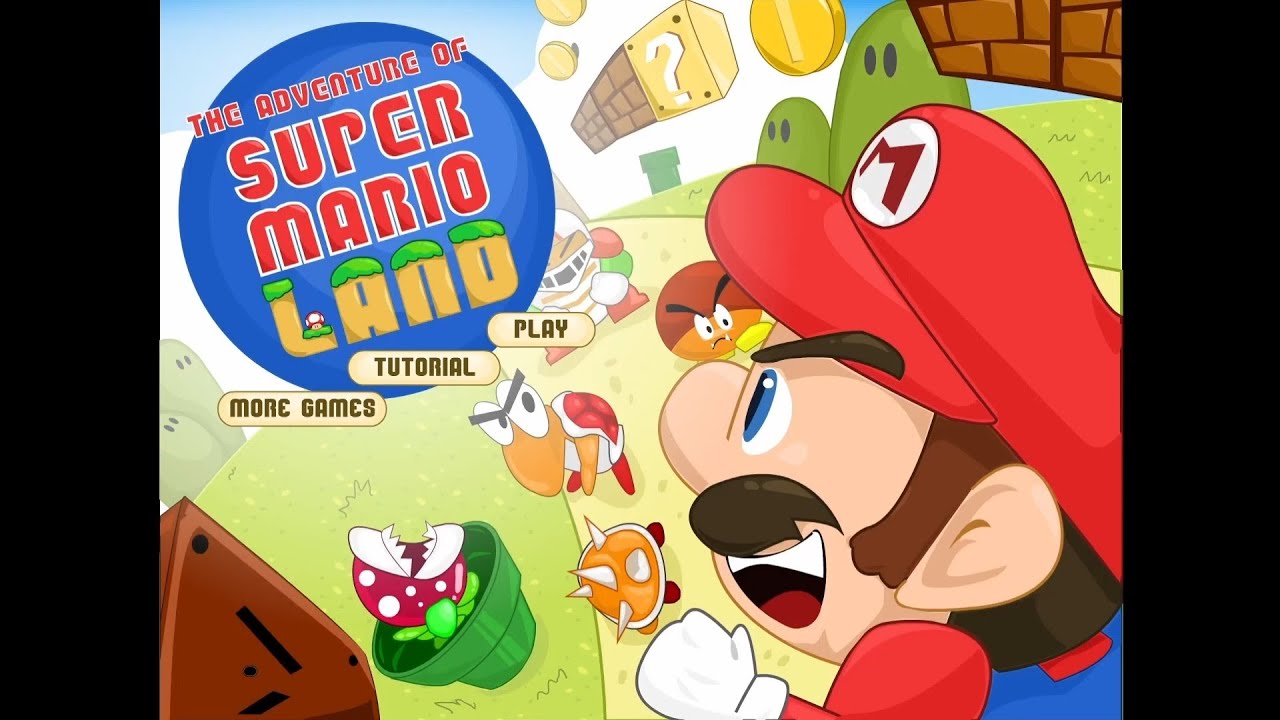 The Adventure of Super Mario Land (Flash game) Walkthrough [No Deaths]