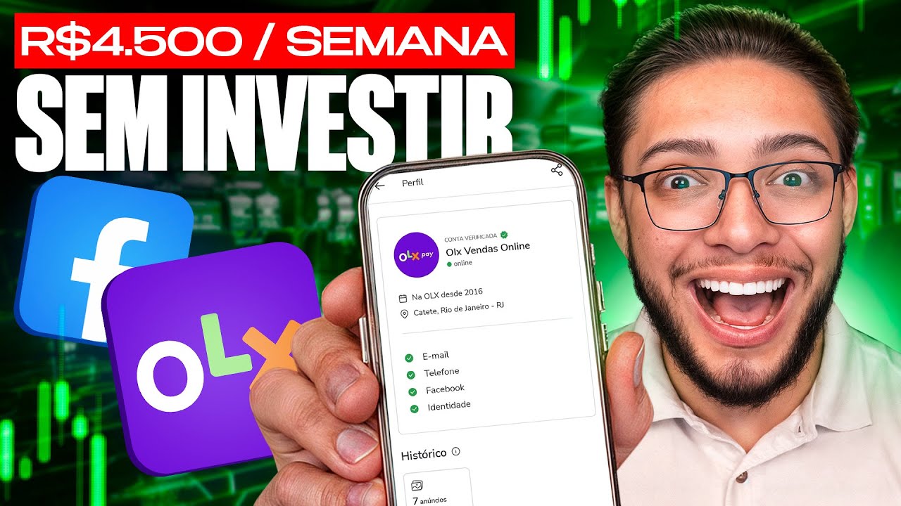 AFILIADO OB: Como GANHAR DINHEIRO como AFILIADO OB na OLX, estratégia orgânica para OPÇÕES BINÁRIAS