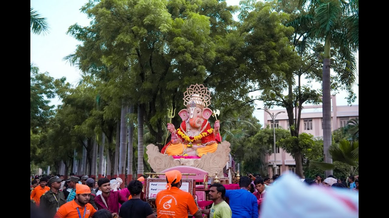 Ganpati Aagman | Ganesh Chaturthi Celebrations 2024 | Parul University