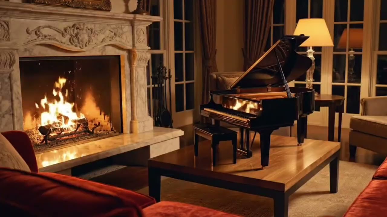 Indoor Fire Ambience for Deep Sleep | Cozy Fireplace Sounds for Relaxation & Insomnia Relief
