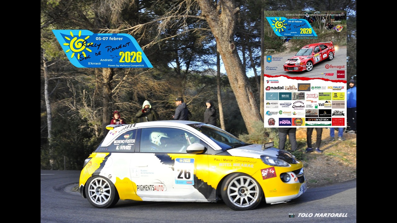 Nuestra participación según mi punto de vista en la XII edición Rallye Sol de Ponent 2026,