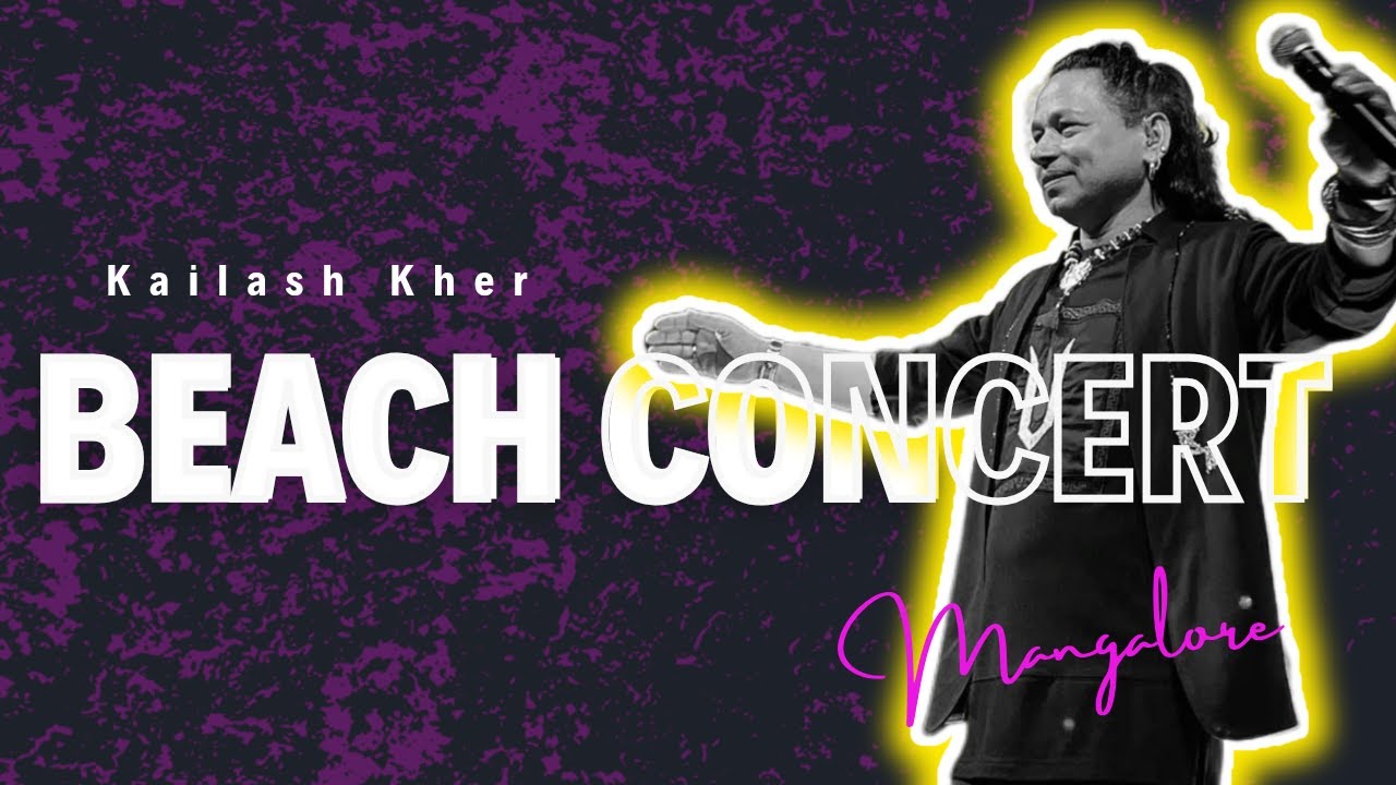 Kailash Kher LIVE at Mangalore Beach! 🌊🔥 | Magical Musical Night!!