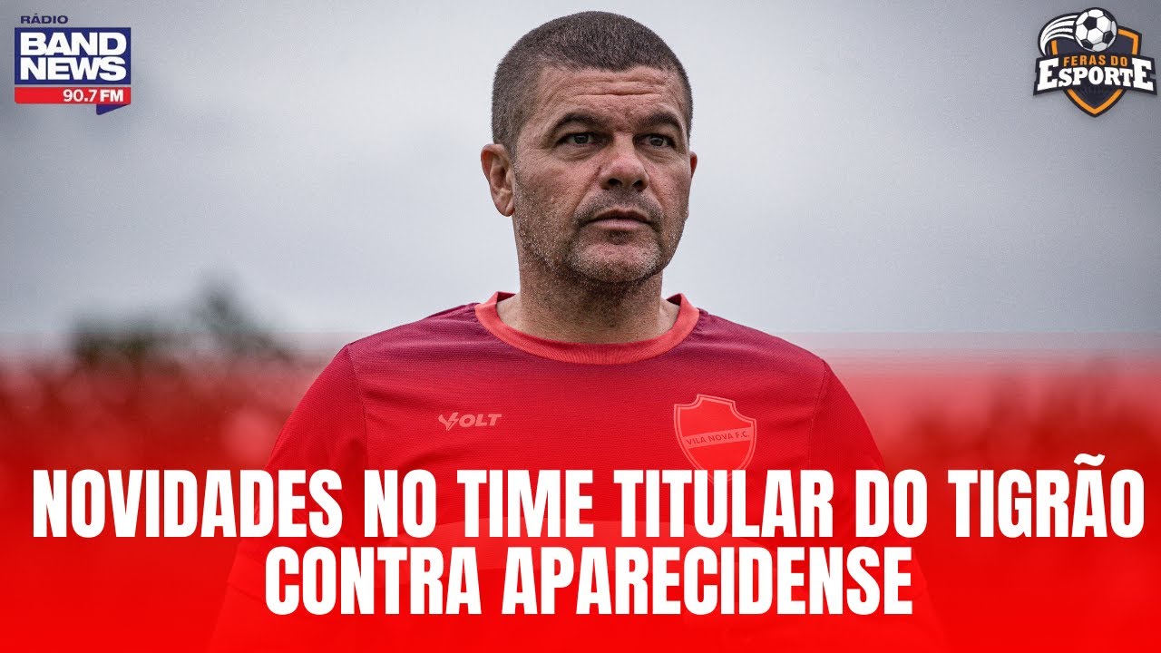 Umberto Louzer tem time definido do Vila Nova para encarar Aparecidense