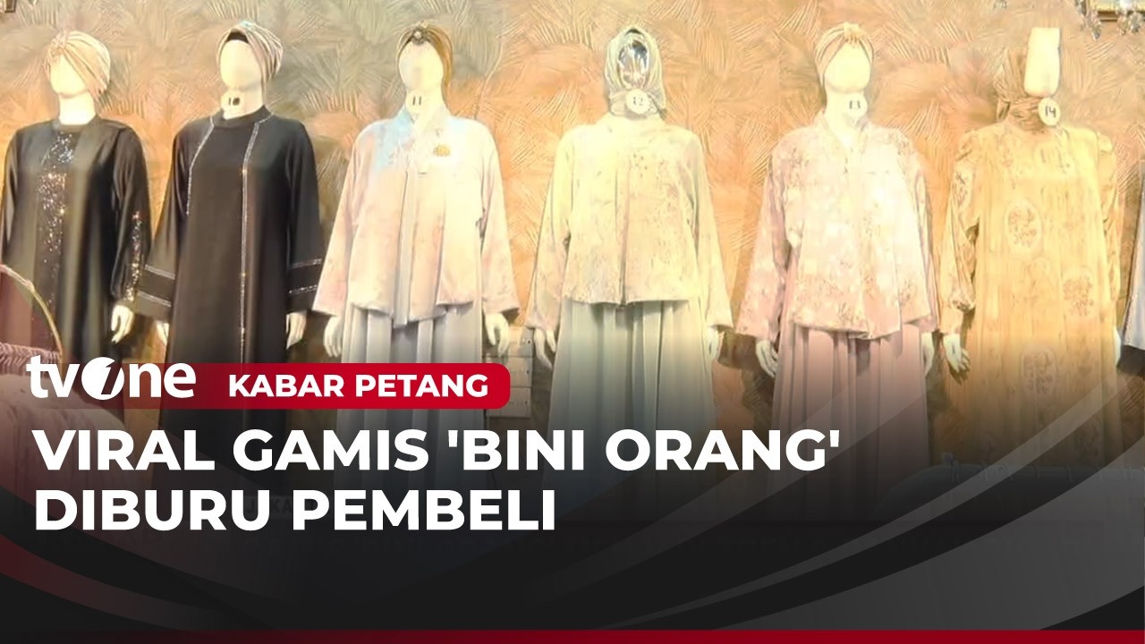 Warga Memburu Gamis 'Bini Orang' di Pasar Tanah Abang | Kabar Petang