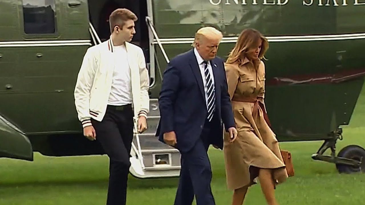 14-Year-Old Barron Trump Is Now Taller Than His Father