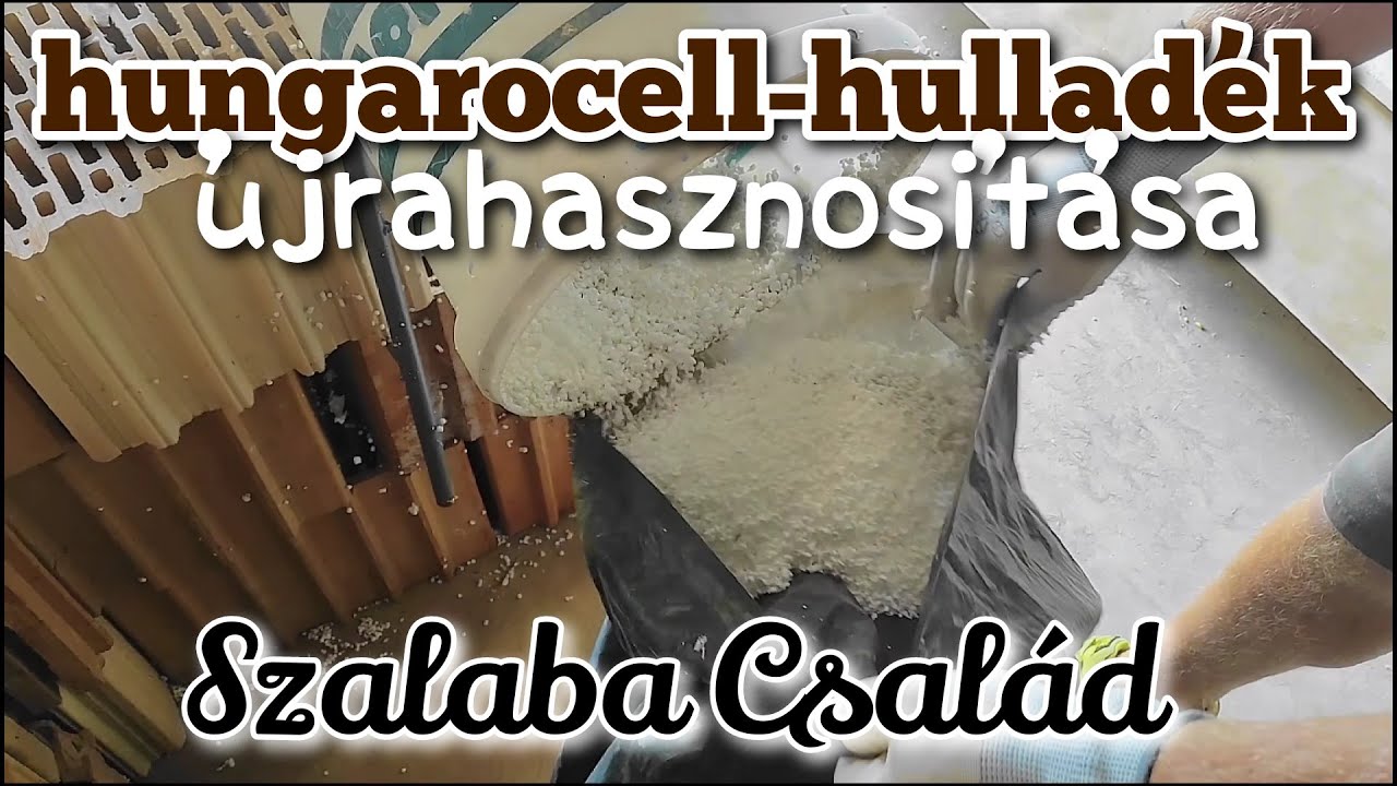 hungarocell-hulladék újrahasznosítása