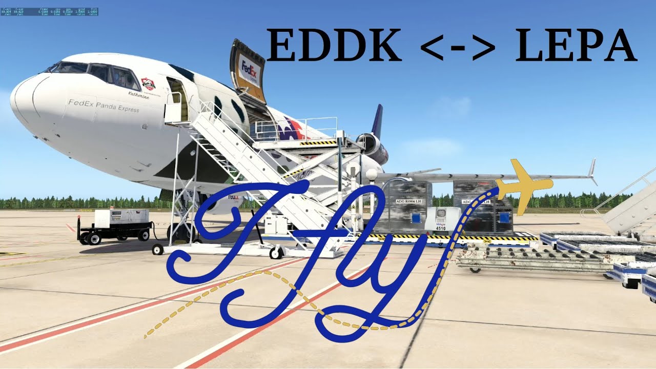 XP11 | ROTATE MD11 | EDDK / LEPA | FLYING OVER SWITZERLAND