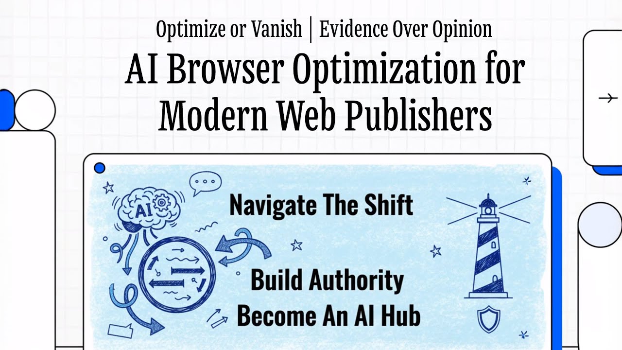 AI Browser Optimization: How Web Publishers Can Thrive with ChatGPT Atlas, Perplexity & Gemini