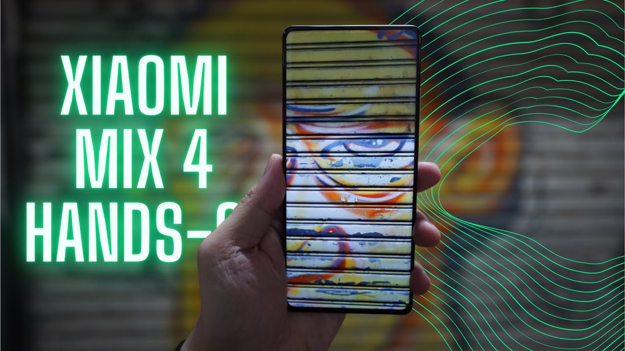 Xiaomi Mix 4 Hands-On: Snapdragon 888+, Under-Screen Selfie Cam!