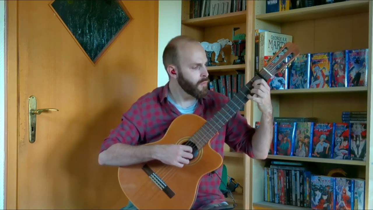 Evangelion: Komm Süsser Tod (Fingerstyle Guitar Cover) [TABS]