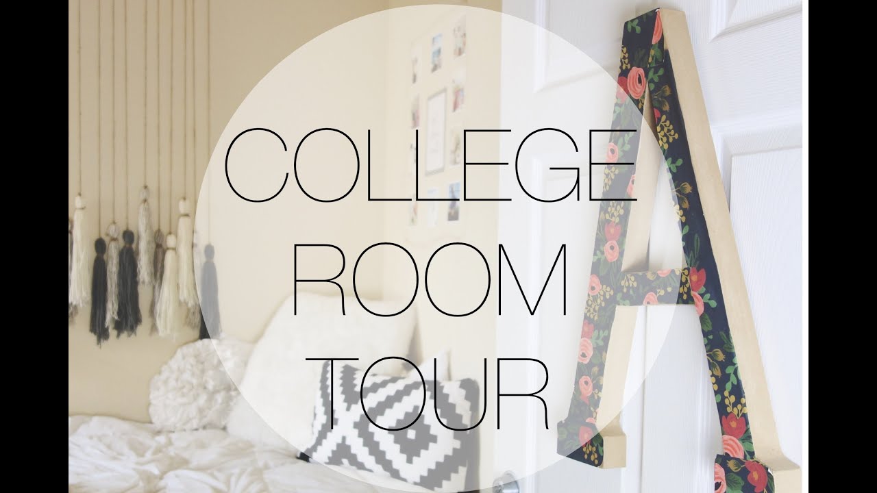COLLEGE DORM TOUR