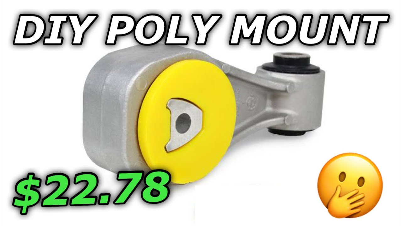 How to Fix / Upgrade Motor Engine Mounts for $22.78 | Polyurethane Mount | 3M Windo-Weld Review