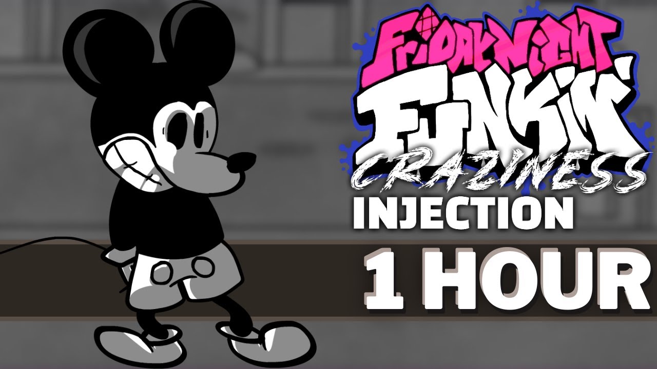 SOULESS-OVERJOY - FNF 1 HOUR Songs (FNF Mod Music OST Vs Craziness Injection Vs SuicideMouse.avi)