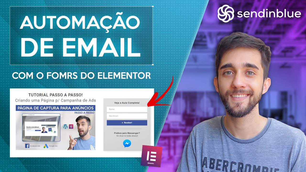 Criando Sua Primeira Automação de Email! (Elementor + SendingBlue)
