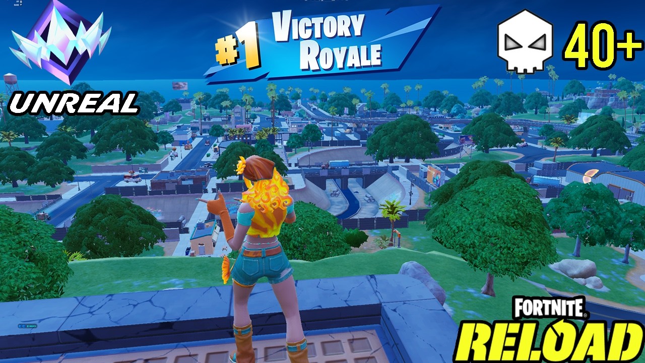 40+ ELIMINATION GAME in RANKED RELOAD SQUADS (Fortnite Chapter 7)