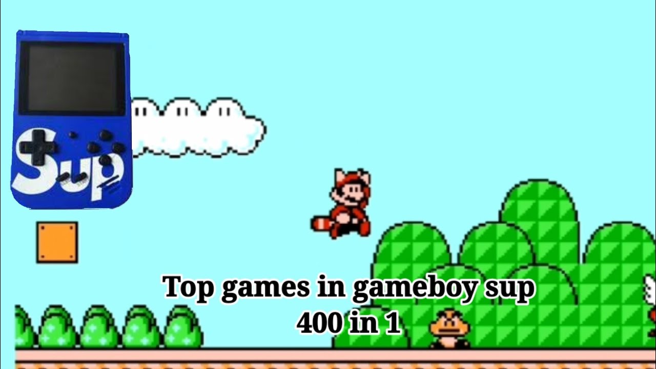 Top 10 games in sup gameboy 400 in 1