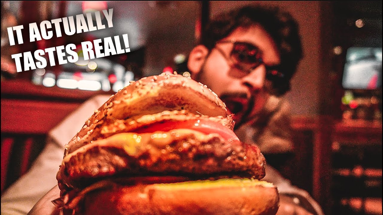 American Fake Meat Burger | Halal Option For Muslims!