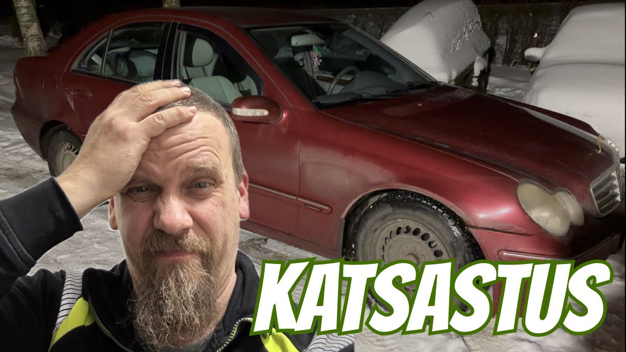 Huutokauppa Mersun katsastus | Tuliko pitkä vikalista?