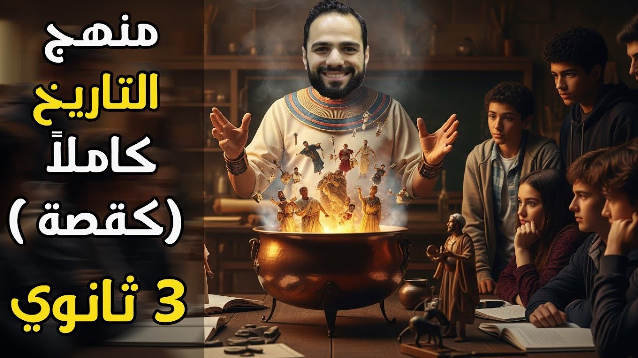 مراجعة تاريخ 3 ثانوي| المنهج كاملاً 2025