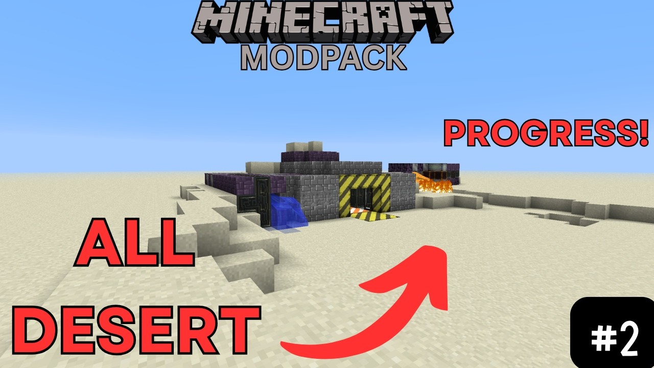 FINALLY MAKING PROGRESS IN THIS HARD MINECRAFT MODPACK!