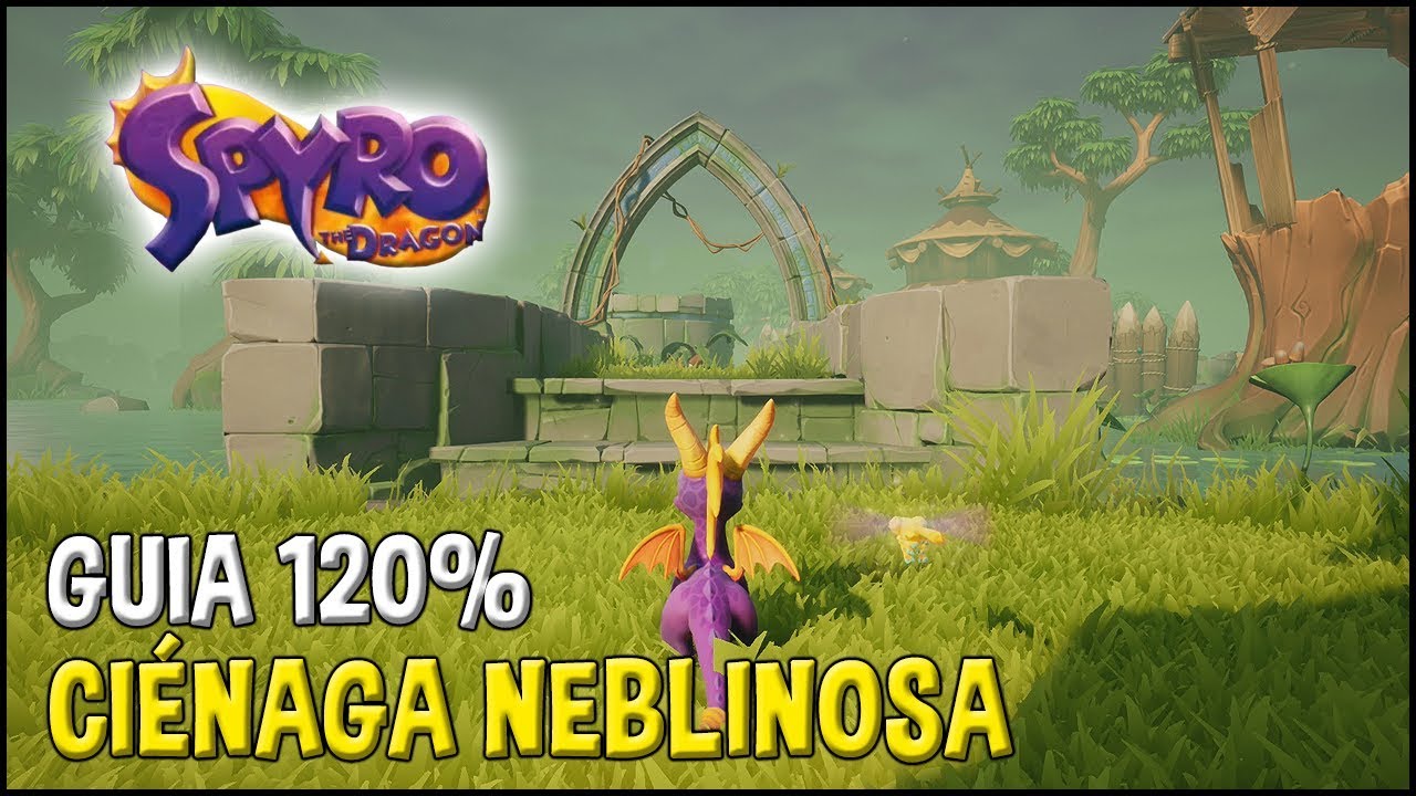 Spyro 1 (Reignited Trilogy) Guia 120%: CIÉNAGA NEBLINOSA