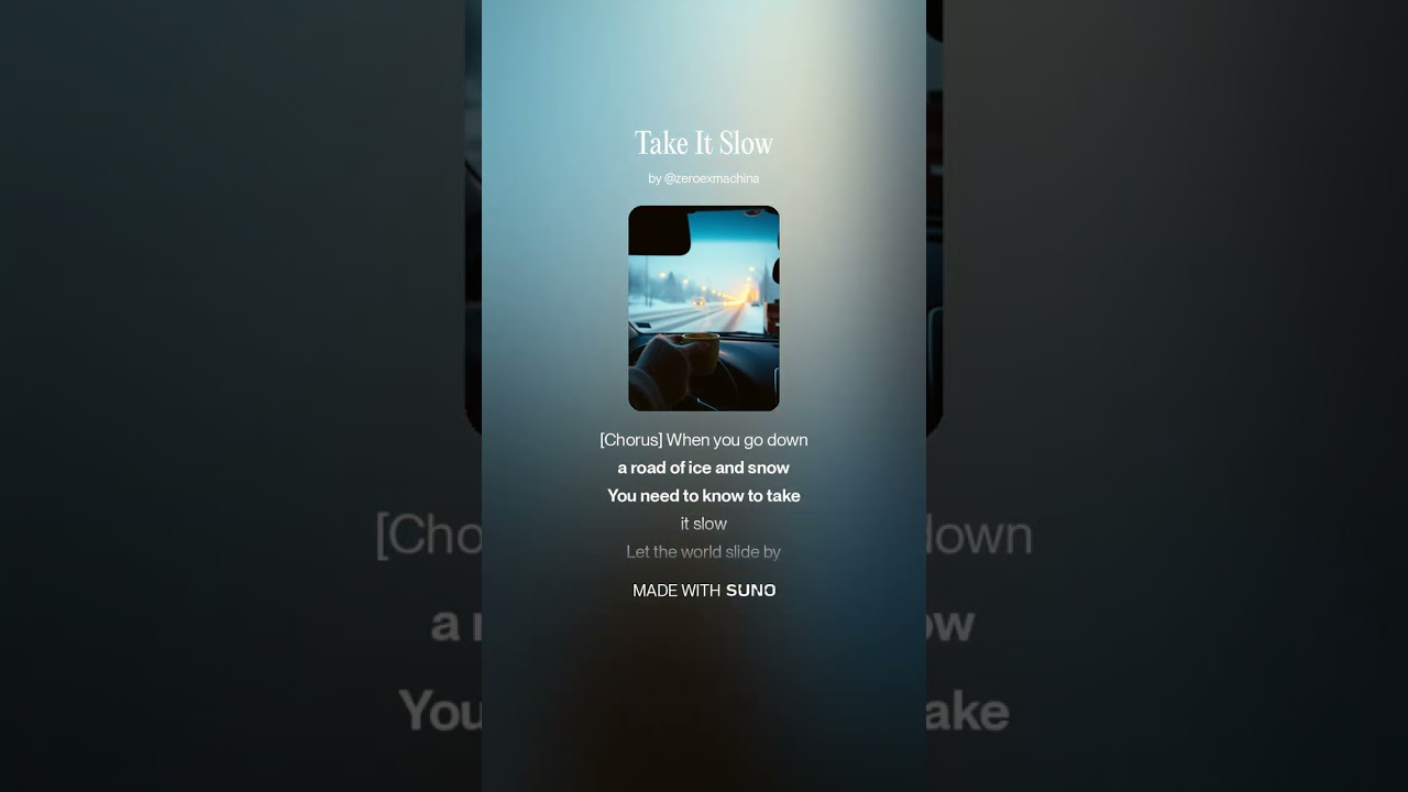 Take It Slow