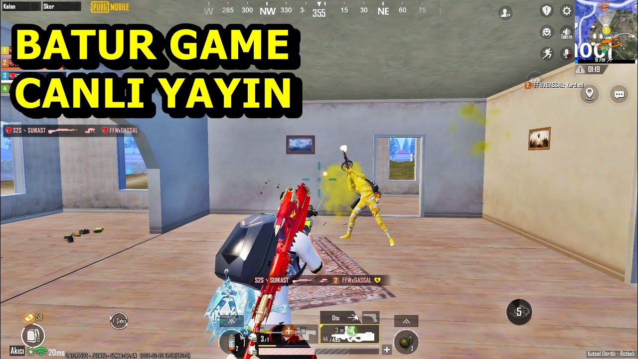 🔴   Rank Kasıyoruz Batur Game   Canlı Yayın   FFW Team Full Rushh