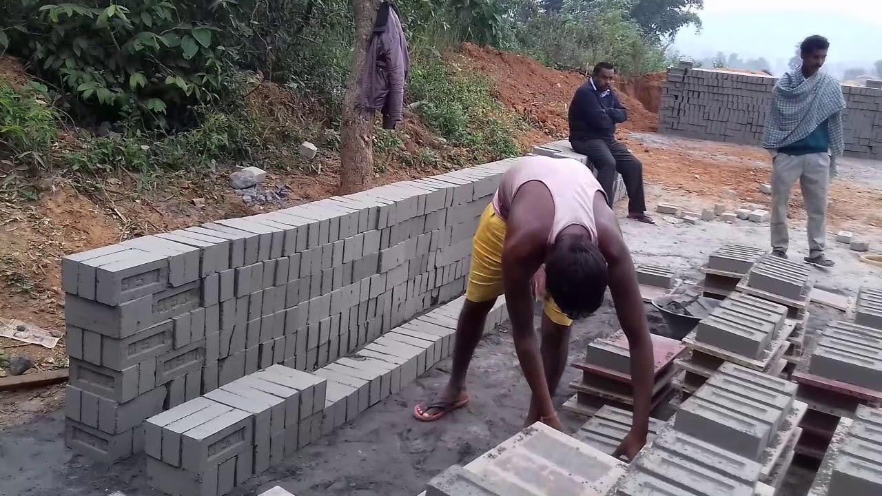 BST fly ash cement  brick chandil  pitki