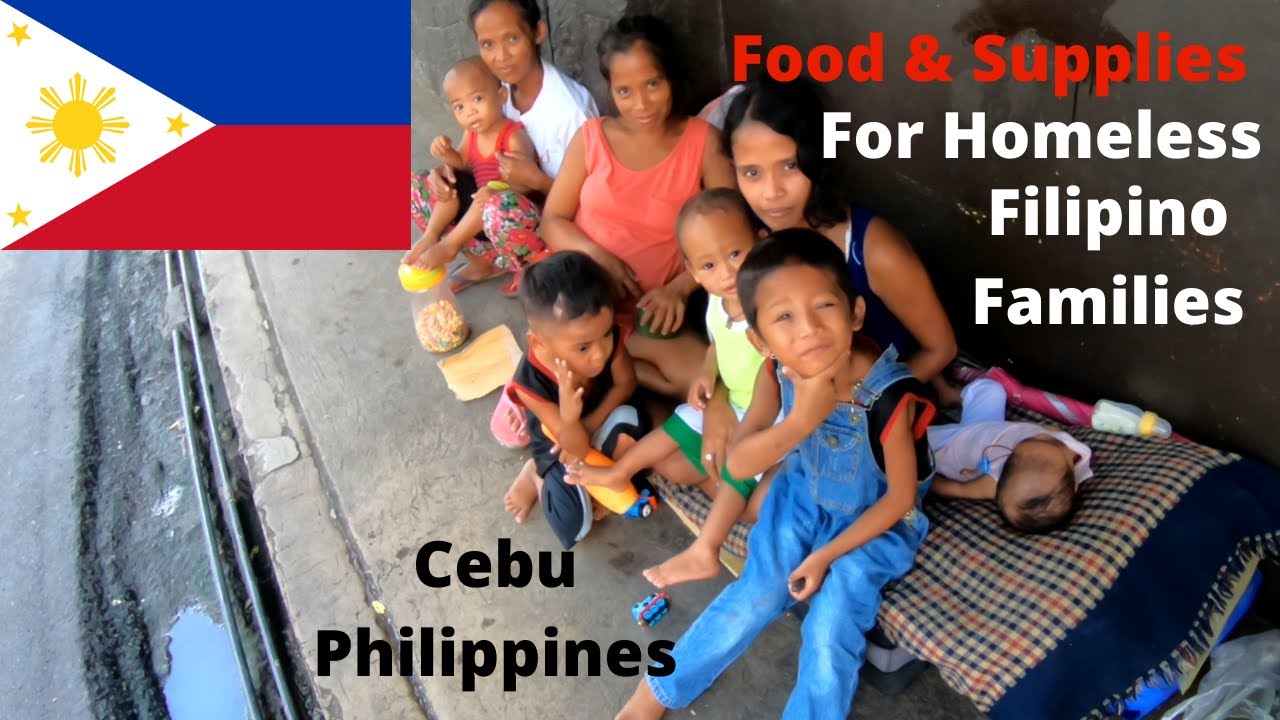 🇵🇭Food For Homeless Filipino Families CEBU, PHILIPPINES #1