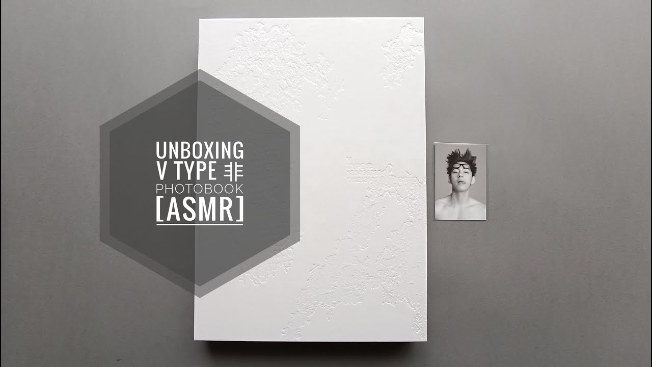 Unboxing V TYPE 非 Photobook [ASMR]