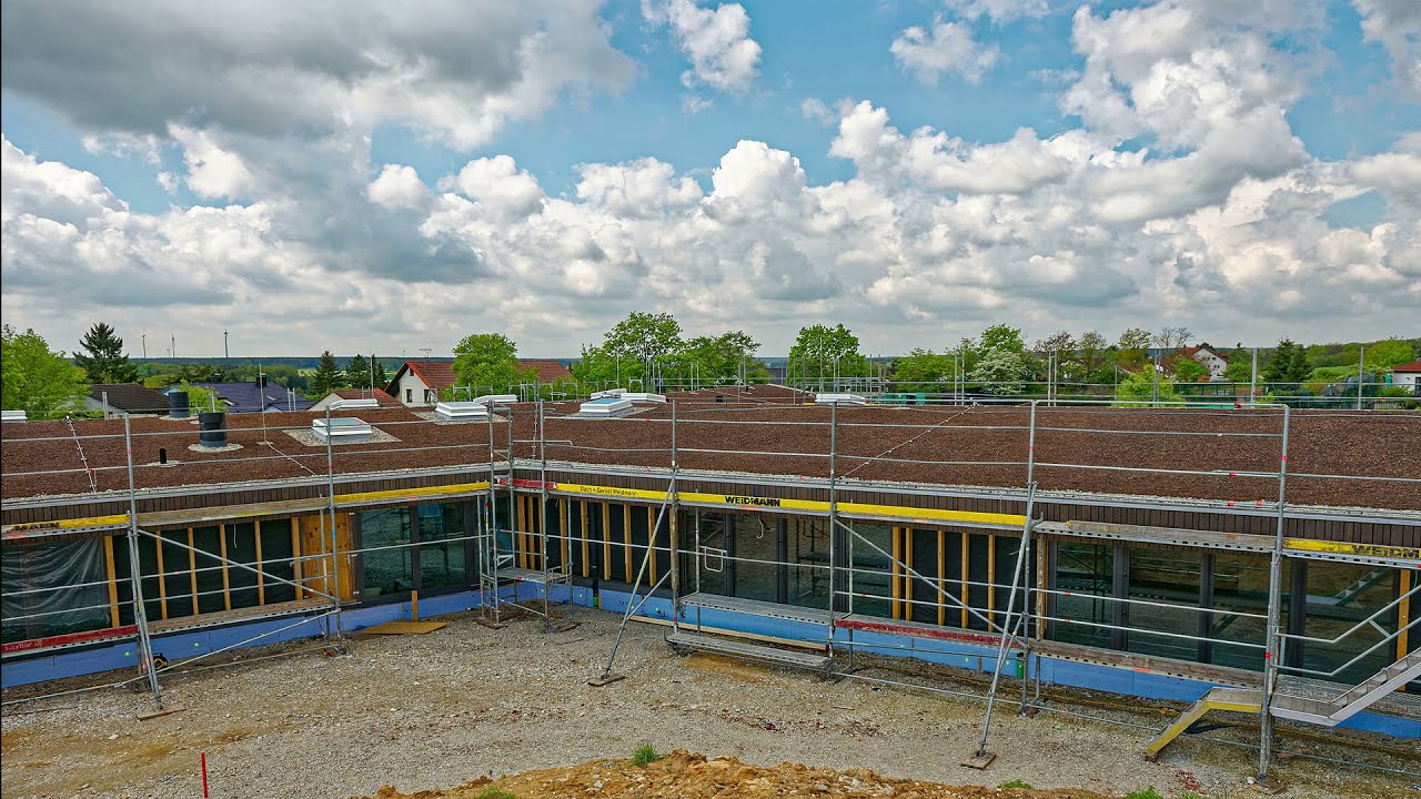 Neubau Kindertagesst&auml;tte 'Arche Noah', Falkendorf - Au&szlig;enaufnahmen vom 19.05.2021